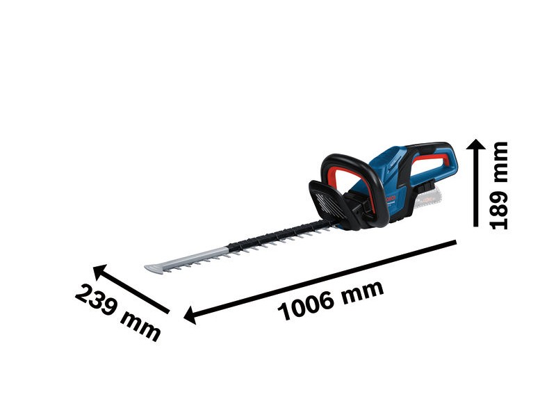 Akumulatorske škarje za živo mejo Bosch GHE 18V-50, 06008C9500
