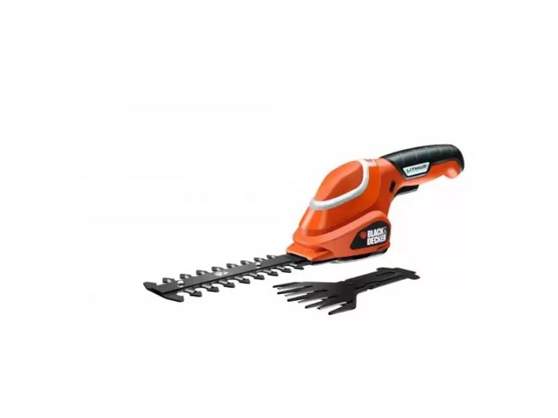 Akumulatorske škarje za grmičevje in travo Black and Decker GSL700, 7V, 100/150mm, 0.65kg