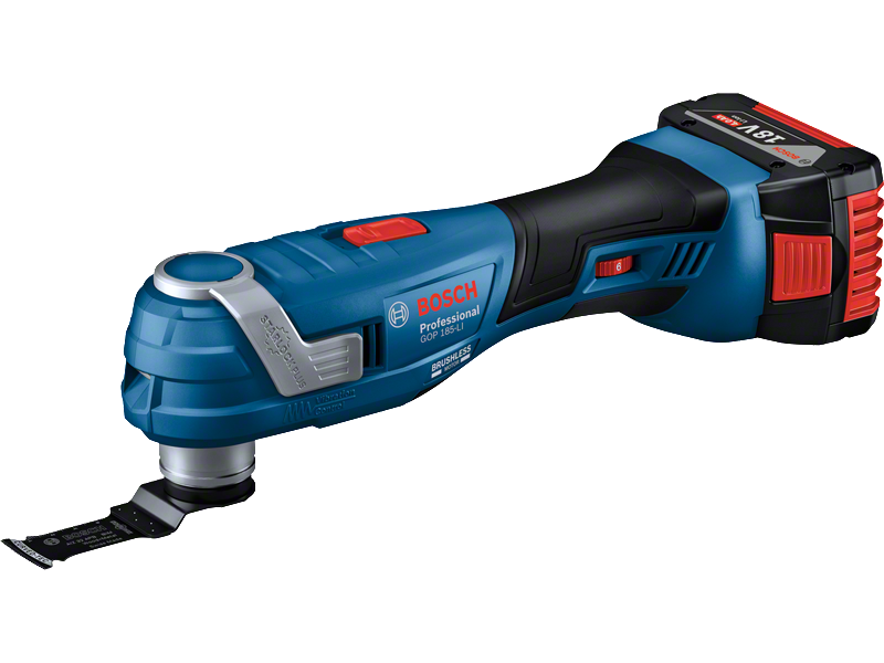 Akumulatorski večnamenski rezalnik Bosch GOP 185-LI, 18V, 1.2kg, 06018G2021
