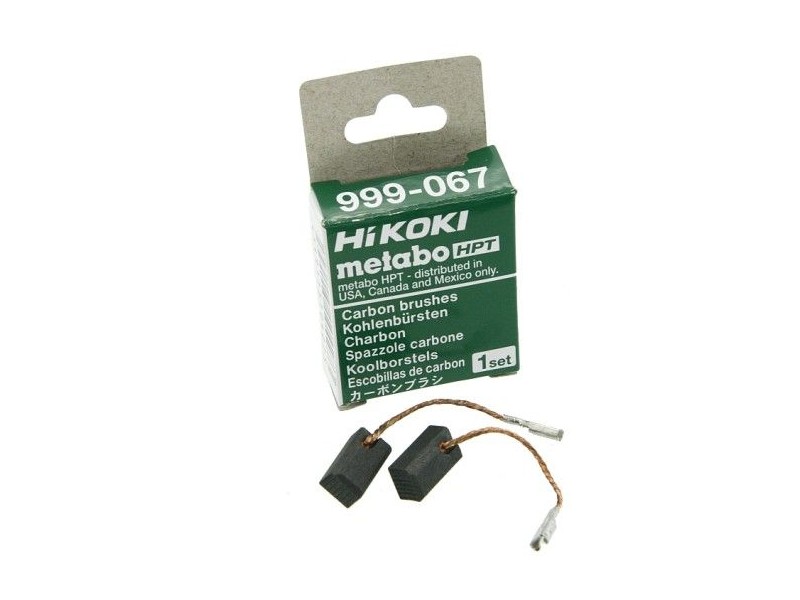 Grafitne ščetke Hitachi, Dimenzije: 6,5x7.5x14mm, 999067