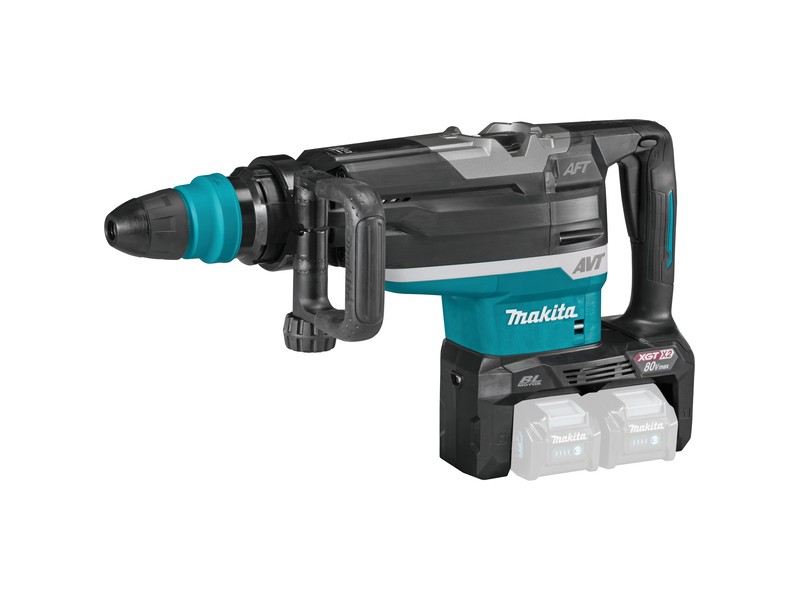 Akumulatorsko vrtalno kladivo Makita HR006GZ, 40+40V, SDS-max, 52mm, 21,4J, 14.3kg