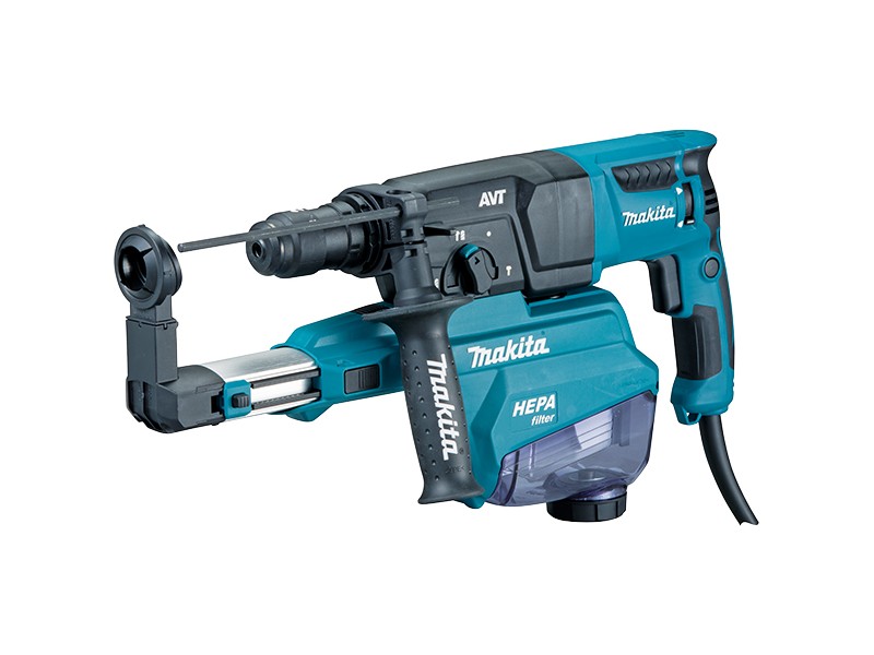 Električno vrtalno kladivo Makita HR2653T v kovčku, SDS Plus, 800W, 2.2J, 4m, 4.5kg