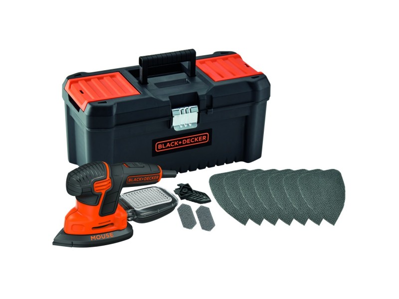 Vibracijski brusilnik Black and Decker KA2000KA10, 120W, 1.49kg