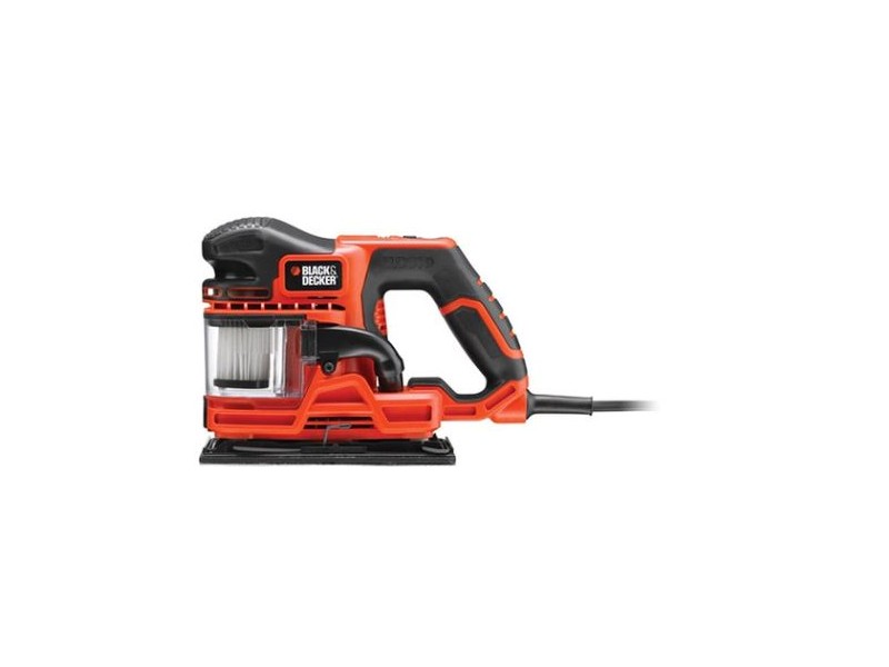 Vibracijski brusilnik Black and Decker KA330E, 270W, Dimenzije: 90x187mm, 1.7kg