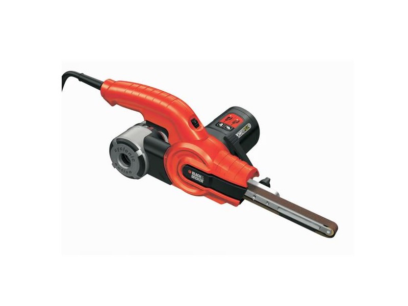 Tračni brusilnik Black and Decker KA900E, 350W, Dimenzije: 13x451mm, 1.6kg