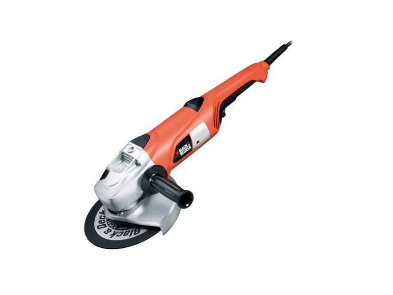 Električni kotni brusilnik Black and Decker KG2000, 2.000W, 230mm, 7.8kg