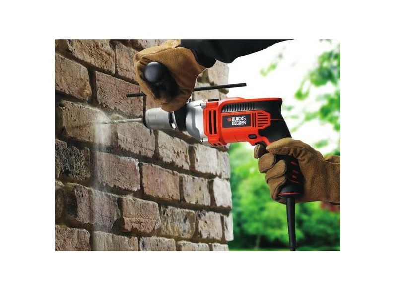 Električni udarni vrtalnik Black and Decker KR805S32, 800W, 13mm