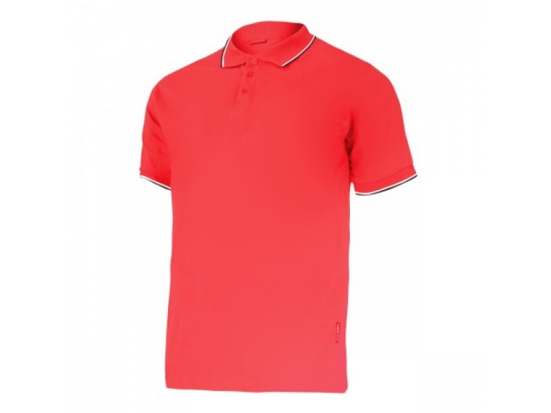 Polo majica Lahti, rdeča, L, XL, L4031303