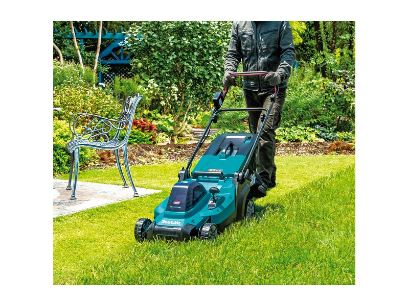 Akumulatorska potisna kosilnica Makita LM003GZ, 40V, 780m², 40L, 20-75mm, 380mm, 17.3kg