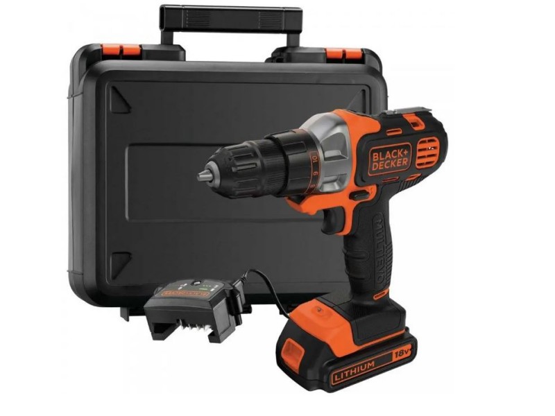 Akumulatorsko multifunkcijsko orodje Black and Decker MT218K, 18V, 10-25mm, 1.46kg