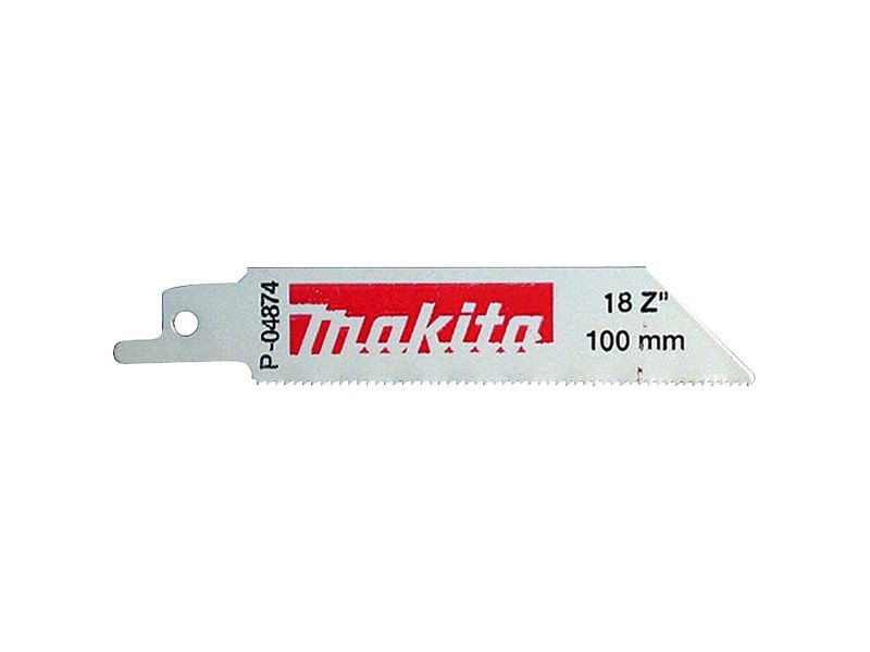 List sabljaste žage Makita, Bi-Metal, 100mm, Zob: 18, Pakiranje: 5kos, P-04874