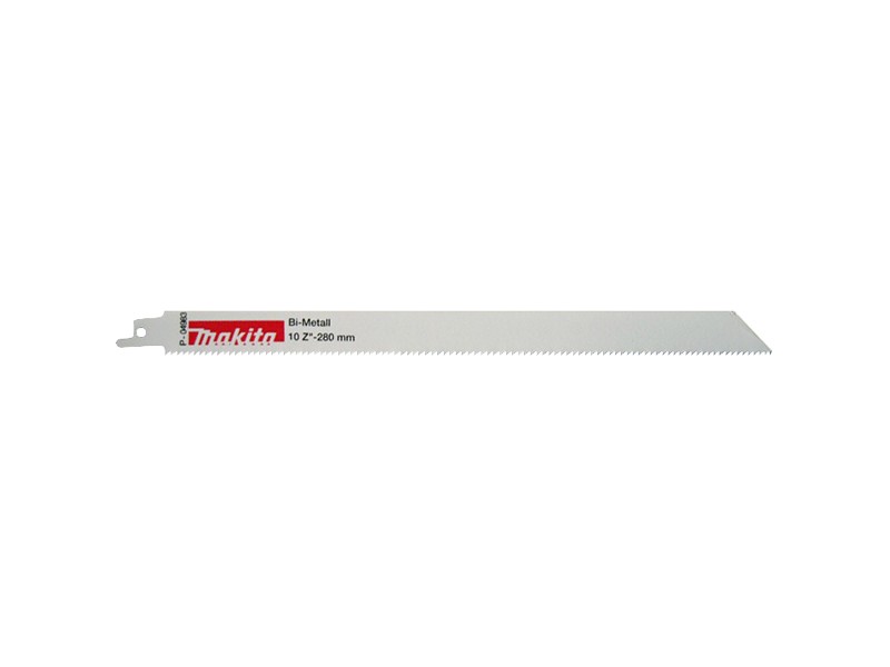 List sabljaste žage Makita, Bi-Metal, 280mm, Zob: 10, Pakiranje: 5kos, P-04983