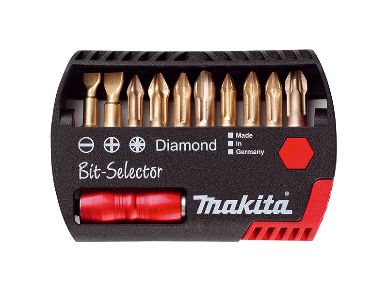 11-delni set vijačnih nastavkov Diamond Makita, P-53746