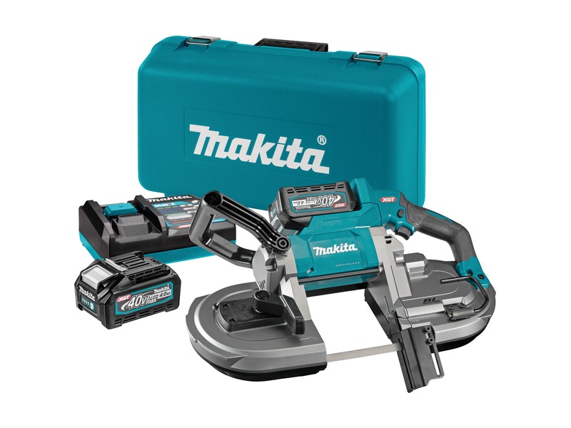 Akumulatorska tračna žaga Makita PB002GM201, 40V, 1.140mm, 6.6kg