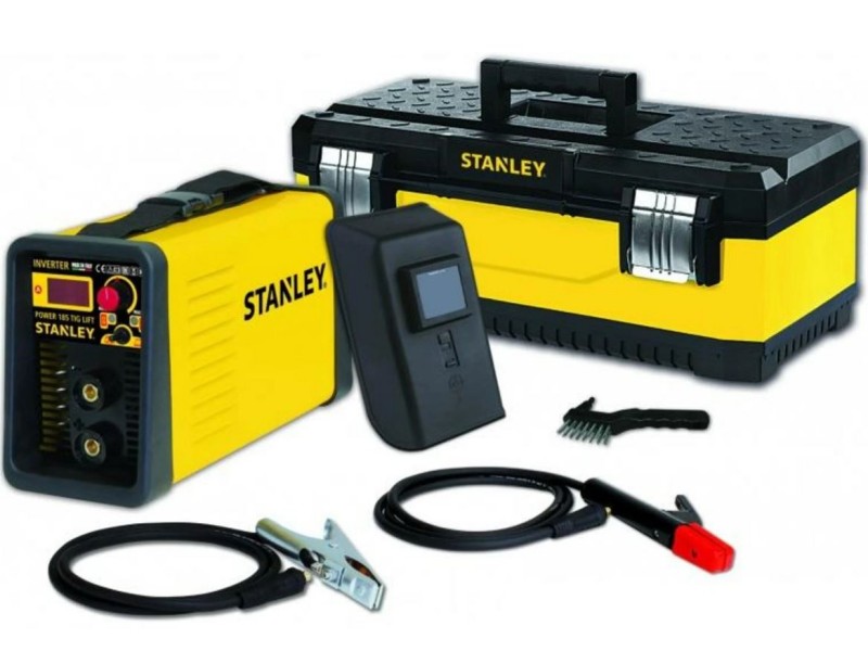 Varilni aparat Stanley POWER 185 TIG LIFT, 6.7kVA, 30-160A, 6.2kg