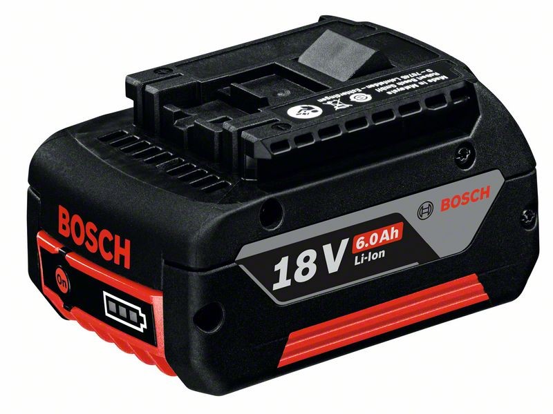 Litij-ionska akum. baterija Bosch GBA 18 V 6,0 Ah, 1600A004ZN