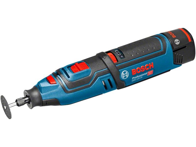 Akumulatorsko rotacijsko orodje Bosch GRO 12V-35 v L-Boxx, 12V, 3.2mm, 1.1kg, 06019C5001