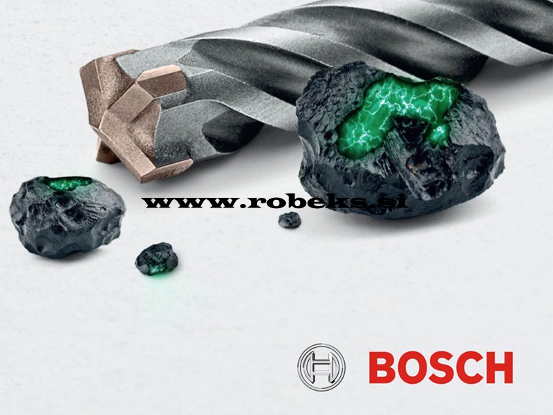Svedri Bosch SDS plus- 5X, Učinkovito vrtanje in izjemna odpornost