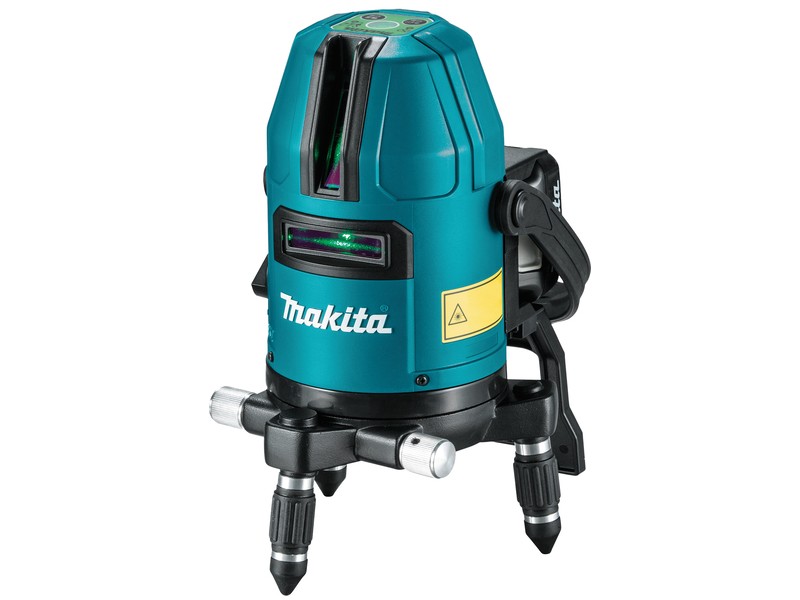 Akumulatorski samonivelirni križni laser-zelen Makita SK10GD, 12V, IP54, ± 4°, 1.2kg