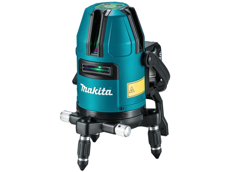 Akumulatorski samonivelirni križni laser-zelen Makita SK20GD, 12V, IP54, ± 4°, 1.2kg