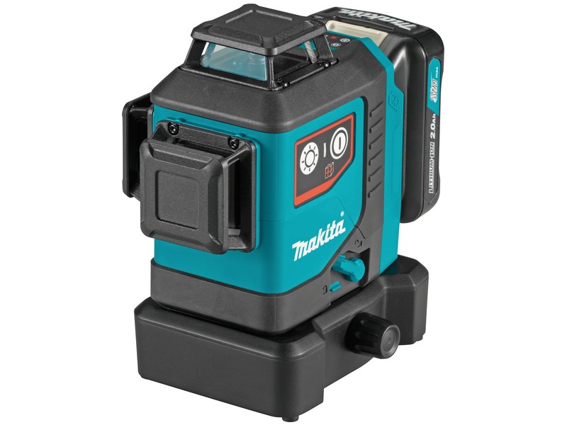 Akumulatorski linijski laserski merilnik-rdeč laser Makita SK700D, 12V, IP54, 645Nm, 1.2kg