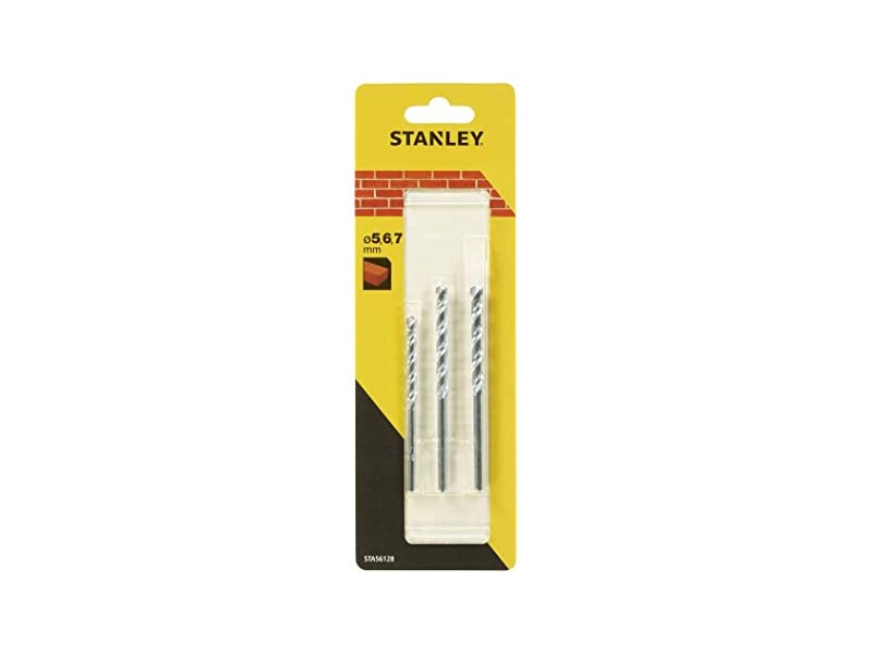 3-delni set svedrov Stanley, 5, 6, 7mm, STA56128