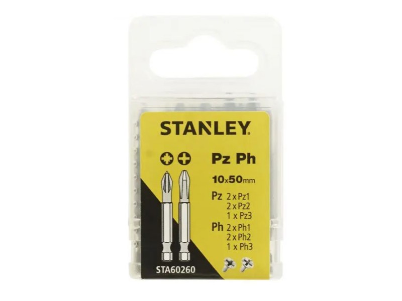 Set vijačnih nastavkov Stanley, STA60260