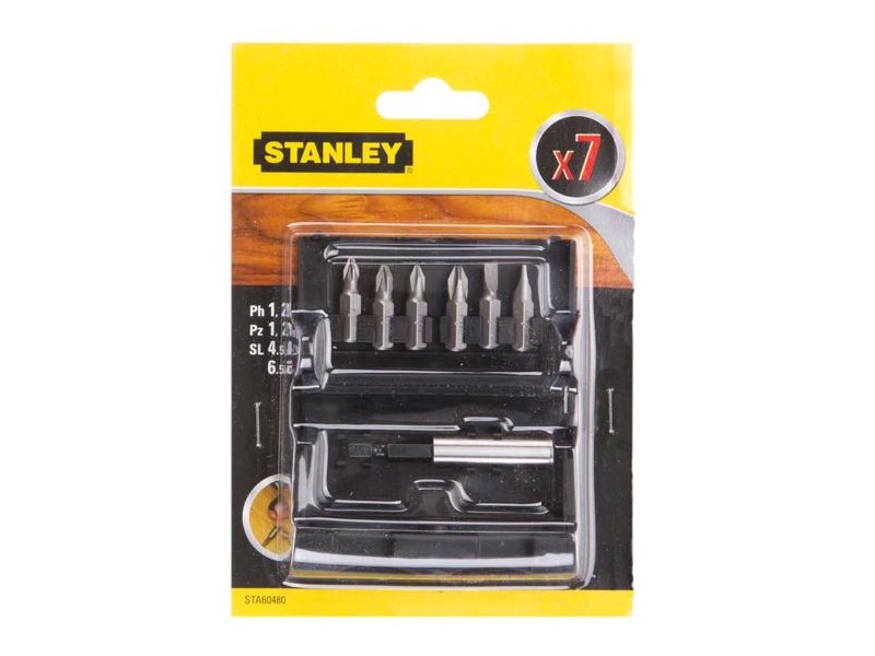 6-delni set vijačnih nastavkov Stanley, STA60480