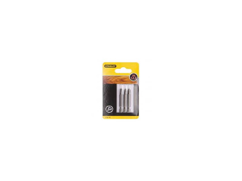 Set vijačnih nastavkov Stanley, PH1, PH2, PH3, 50mm, STA61160