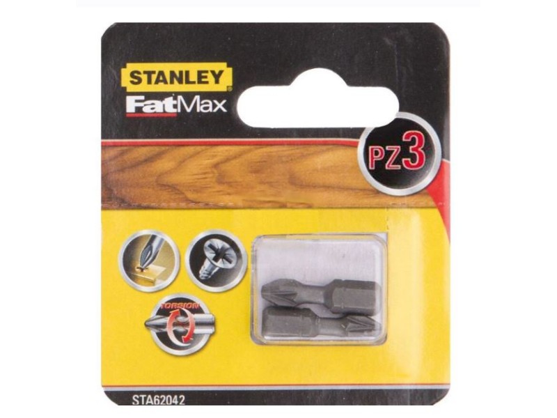 Torsion nastavek Stanley, PZ3, 25mm, Pakiranje: 2kos, STA62042