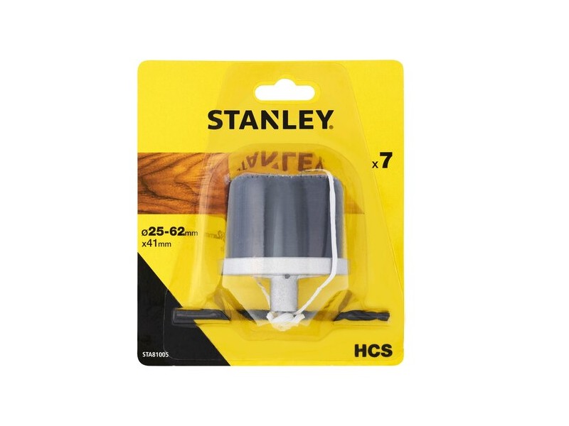 7-delni set HCS kronskih žag Stanley, za les, Dimenzije: 25-62mm, STA81005