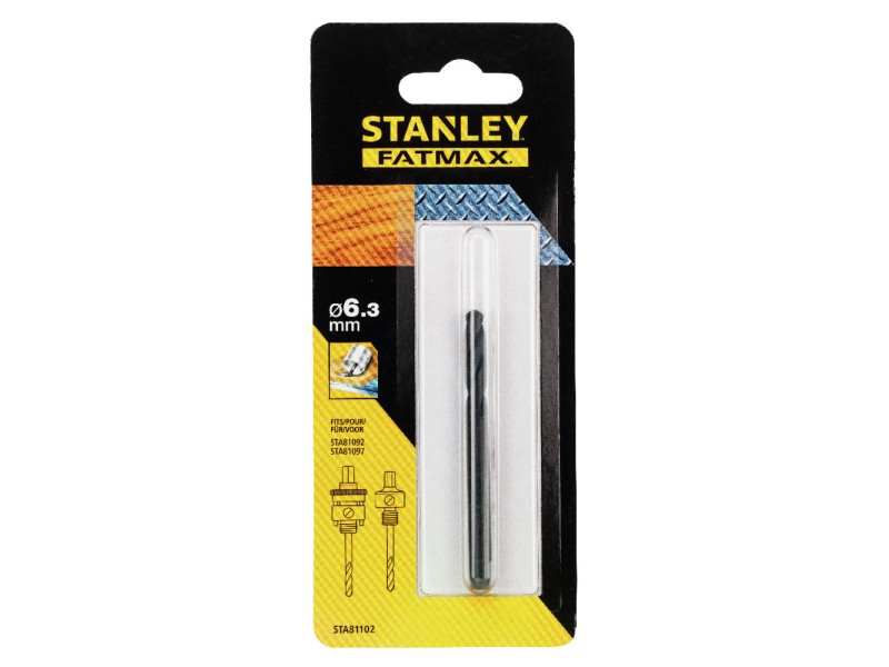 Sveder za kronske žage Stanley, kovina, les, plastika, 6.3mm, STA81102