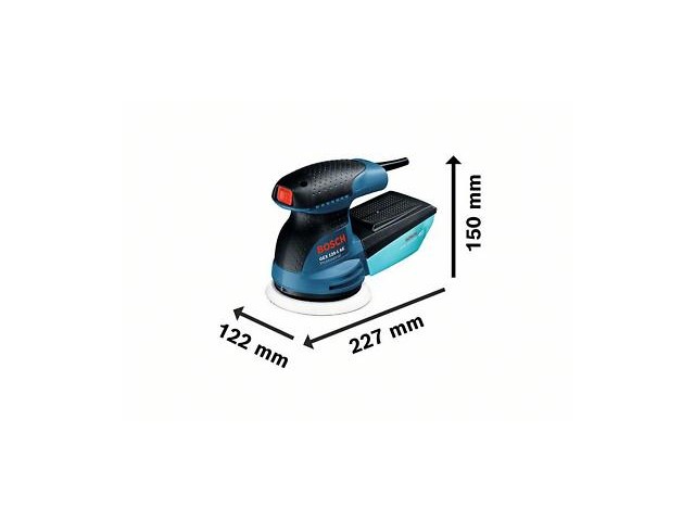 Ekscentrični brusilnik Bosch GEX 125-1 AE, 250W, 125mm, 1.3kg, 0601387500