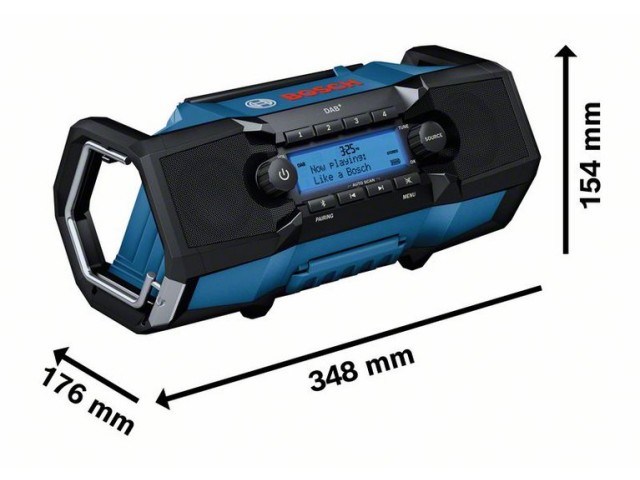 Akumulatorski radio Bosch  GPB 18V-2 SC  Solo, 06014A3100