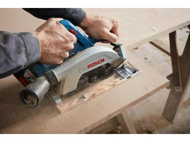 Akumulatorska krožna žaga Bosch GKS 185-LI, 18V, 165x20mm, 57mm, 5.000min., 06016C1221