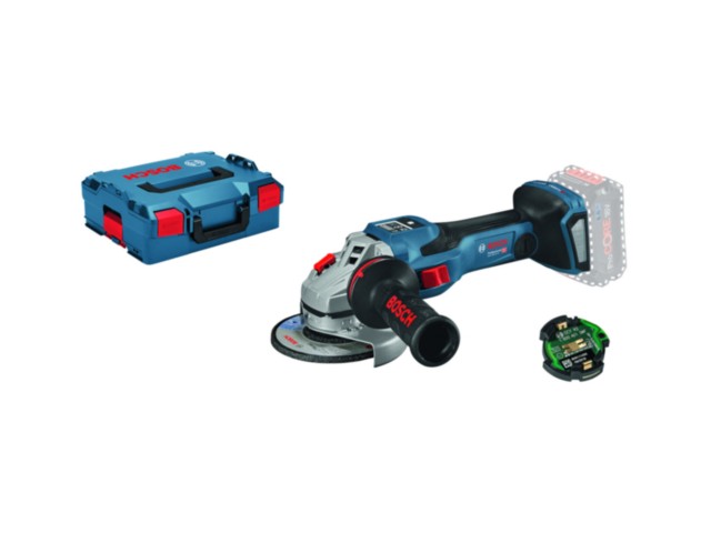 Akumulatorski kotni brusilnik Bosch GWX 18V-15 SC v L-Boxx, 125mm, M14, 2.3kg, 06019H6100