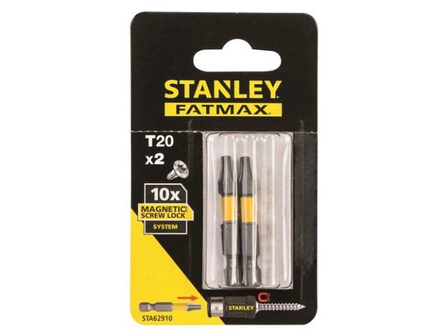 Vijačni nastavek Stanley, Dimenzije: T20x50mm, Pakiranje: 2kos, STA62910