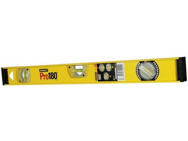 Libela Stanley PRO 180 s kotomerom 1-42-920, 600 mm, 3 fiole