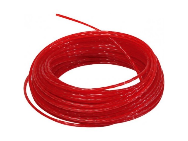 Tiha najlonska nitka Makita-rdeča, 15m/2,7mm, 198505-3