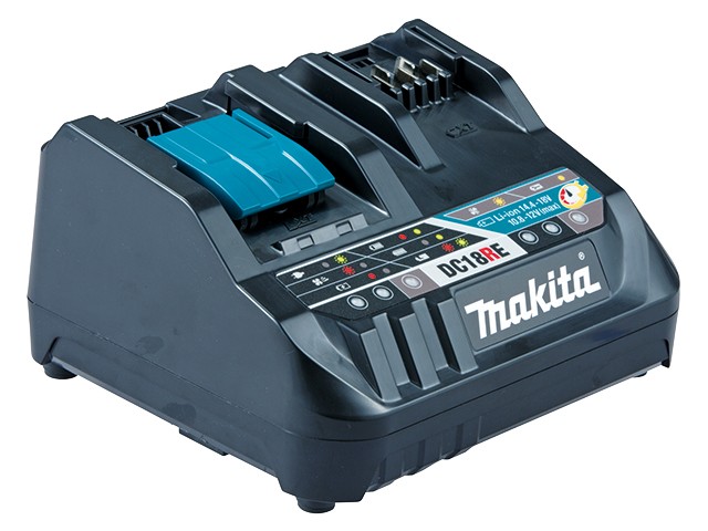 Hitri polnilnik Makita DC18RE, Za: 1x CXT in 1x LXT , 10,8V CXT/14,4 - 18V LXTV, 198720-9