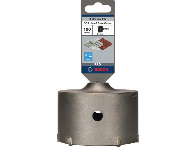 PRO SDS plus-5 Core Cutter Bosch, 100 x 50 x 72 mm, 2608550616