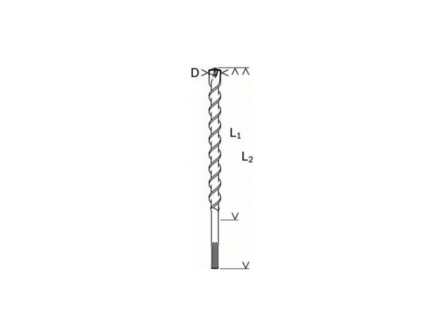 Udarni sveder Bosch SDS max-7, Dimenzije: 32x1200x1320mm, 2608586795