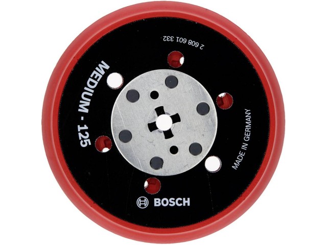 Brusilni krožnik z več luknjami Bosch, srednji, 125mm, 2608601332