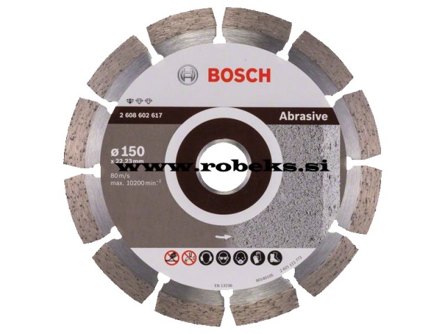 Diamantna rezalna plošča Bosch Standard for Abrasive