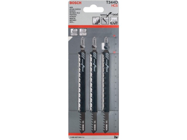 List vbodne žage Bosch T 344 D, 152mm, 2608637944