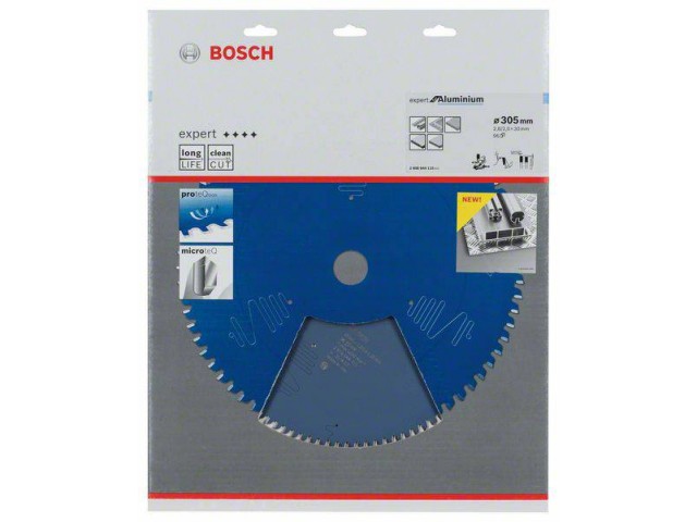 Žagin list Bosch Expert for Aluminium, Dimenzije: 305x2,8/2x30mm, Zob: 96, 2608644115