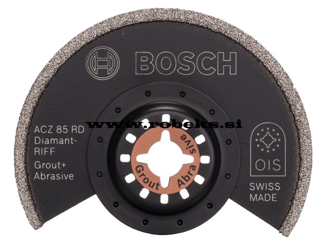 Segmentni žagin list Bosch z diamantnim robom RIFF ACZ 85 RD Diamond, 2608661689