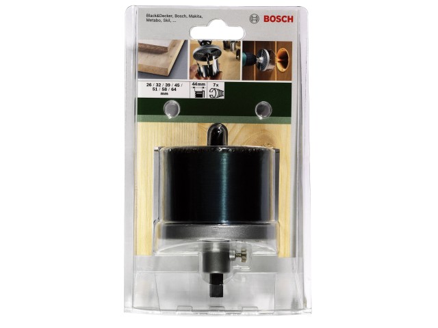 7-delni komplet žaginih vencev Bosch, 26, 32, 39, 45, 51, 58, 64mm, 2609255636