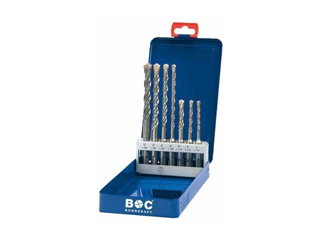 7-delni set udarnih svedrov Bohrcraft X-TREME4, SDS-plus, 26101410007
