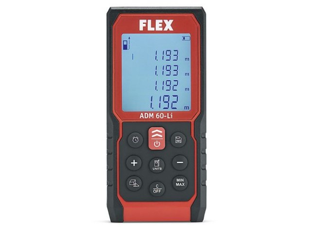 Laserski merilec razdalj Flex ADM 60Li, 0,15-60mm, IP54, 0,13kg